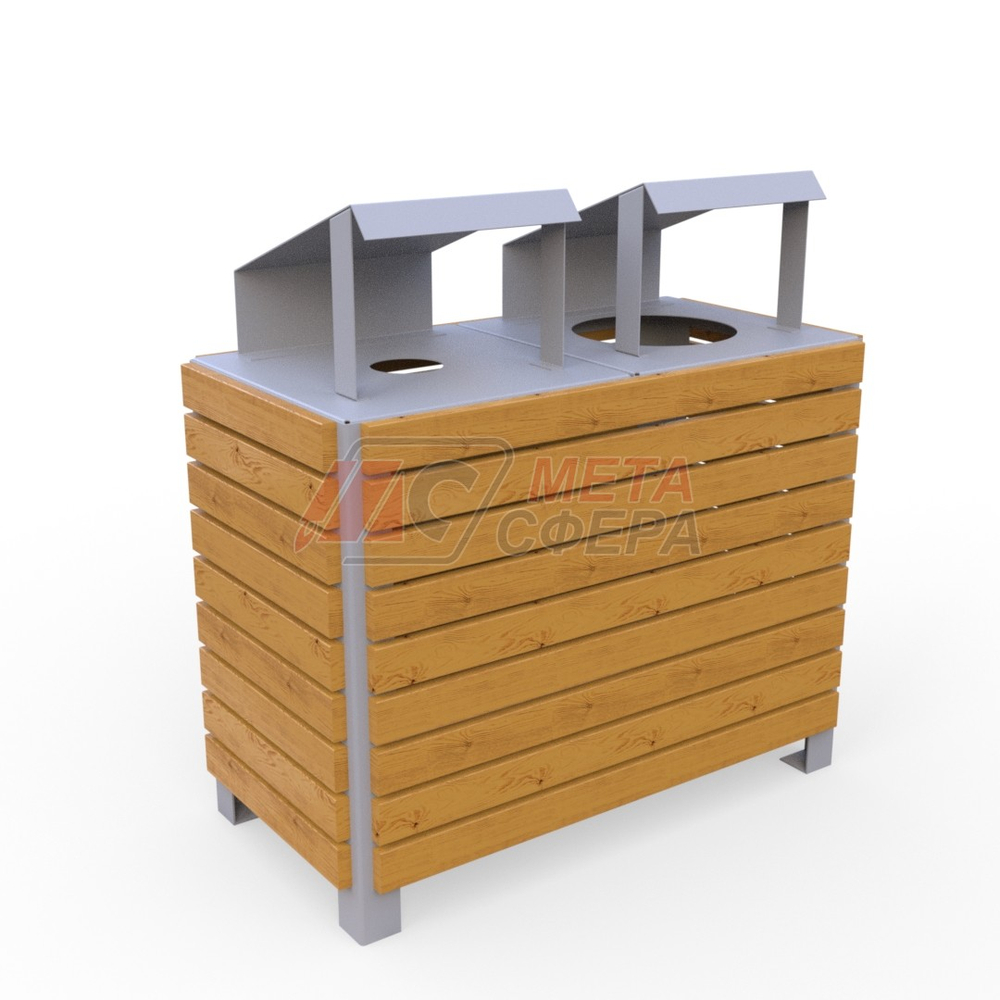 Урна Модерн для раздельного сбора мусора