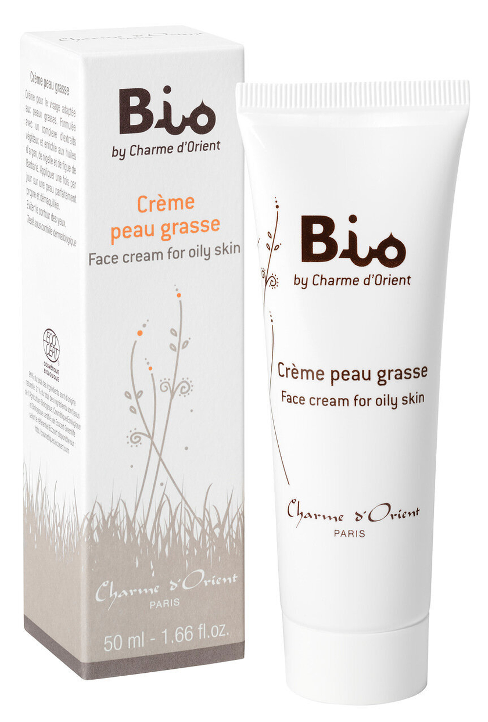 CHARME D'ORIENT BIO1477 Крем для лица для жирной кожи (линия Bio) Bio by Charme d’Orient – Crème peau grasse/Face cream for oily skin (Шарм ди Ориент) 50 мл