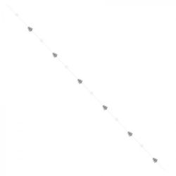 GAEM Изделие декоративное Гирлянда "Ёлочка", L190 W4 H1,5 см, 3в.