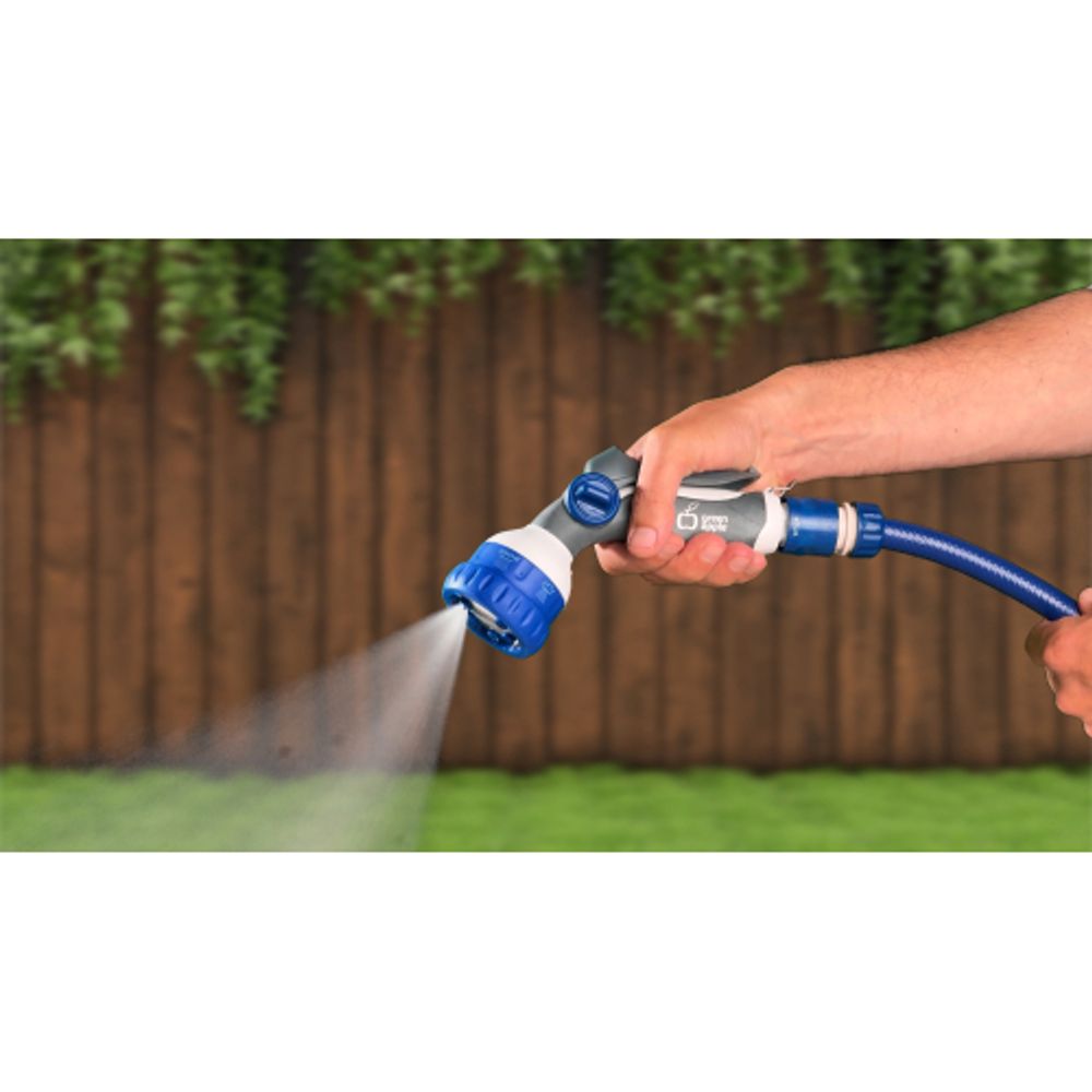 GWHM12-038 GREEN APPLE Пистолет-распылитель, пластик, 6 режимов