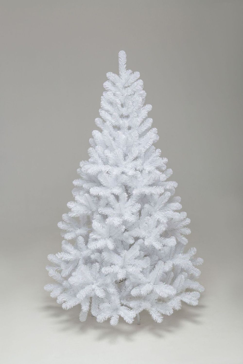 Искусственная белая елка «Радужная» (пвх) 210 см / 2.1 м