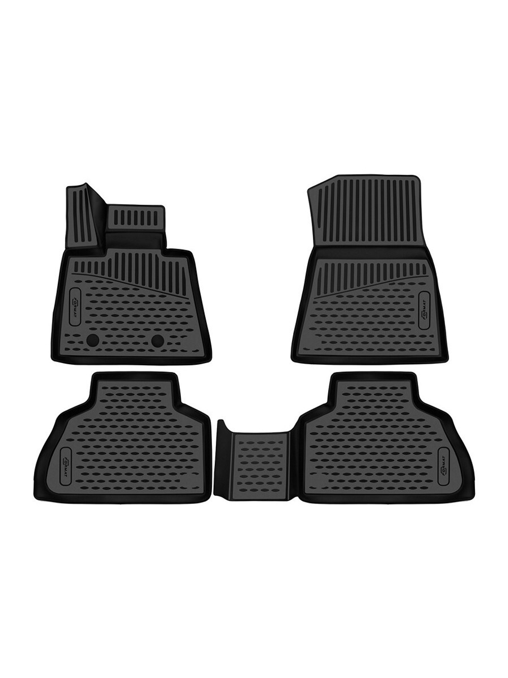 Коврики в салон для BMW X5 (G05) 2018-, 4шт. (Повышенная устойчивость, повышенная износостойкость) FORMAT.3DA04261210K
