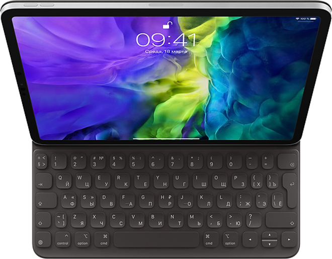 Клавиатура Smart Keyboard Folio for iPad Pro 11 дюймов (MXNK2RS/A)