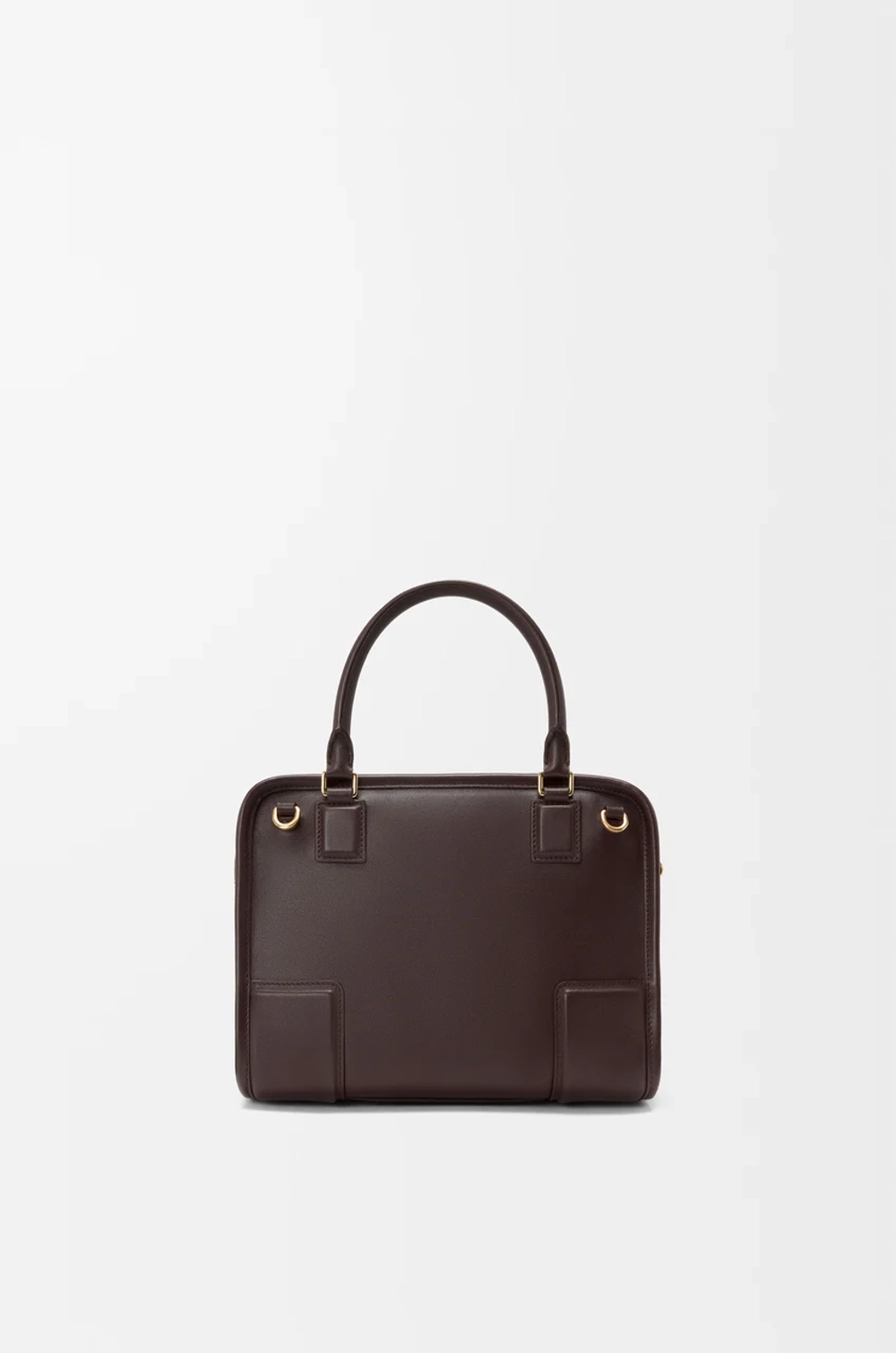 Loewe Маленькая сумка Amazona 180 из мягкой телячьей кожи, темно-каштановый