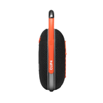 Портативная колонка JBL Clip 4, Black/Orange (Черный)