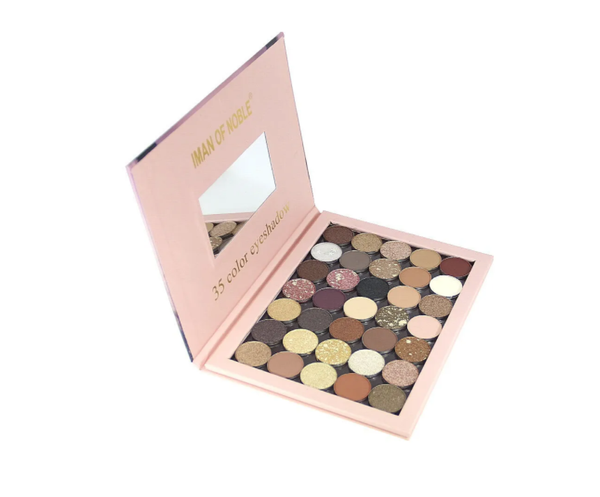 Палетка теней IMAN OF NOBLE NUDE 35 Colors eyeshadow 35 цветов