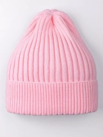 Шапка для девочки осенняя вязаная