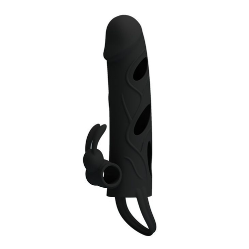 Насадка-удлинитель Baile Pretty Love с вибростимулятором, 14 см