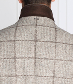 пальто h-hyde-j-bib-224 BOSS BLACK - бежевый(50484219)