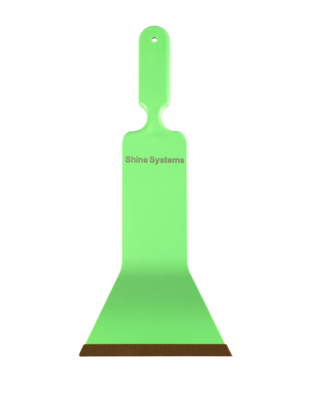 Shine Systems Ракель с тефлоном для стекол, зеленый 64*16см