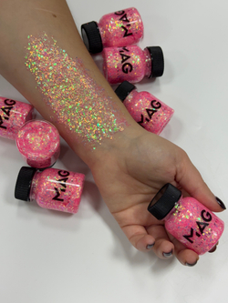 Гель блестки MAG Фламинго 38 гр