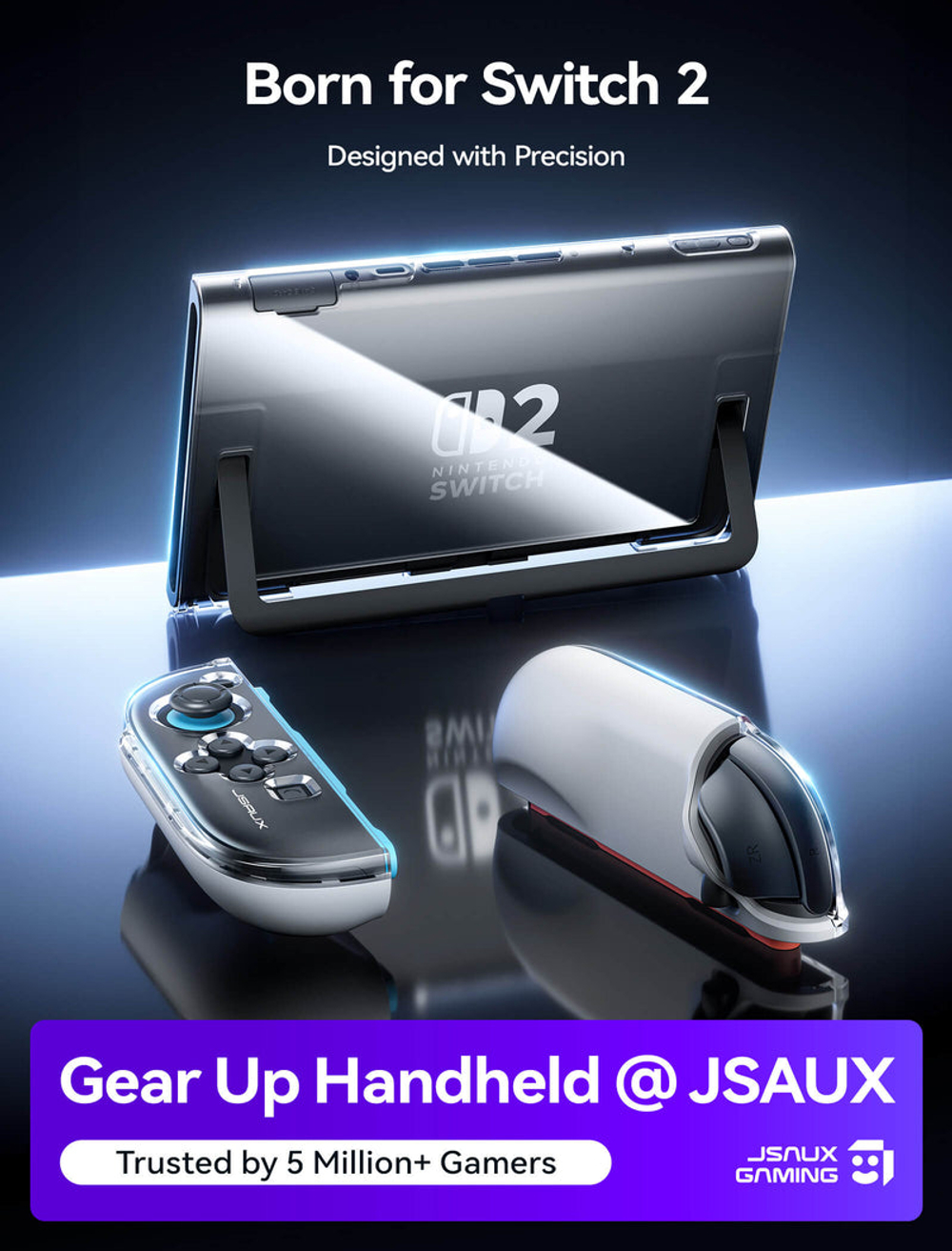 Комплект чехлов JSAUX PC0119A для контроллера Switch 2
