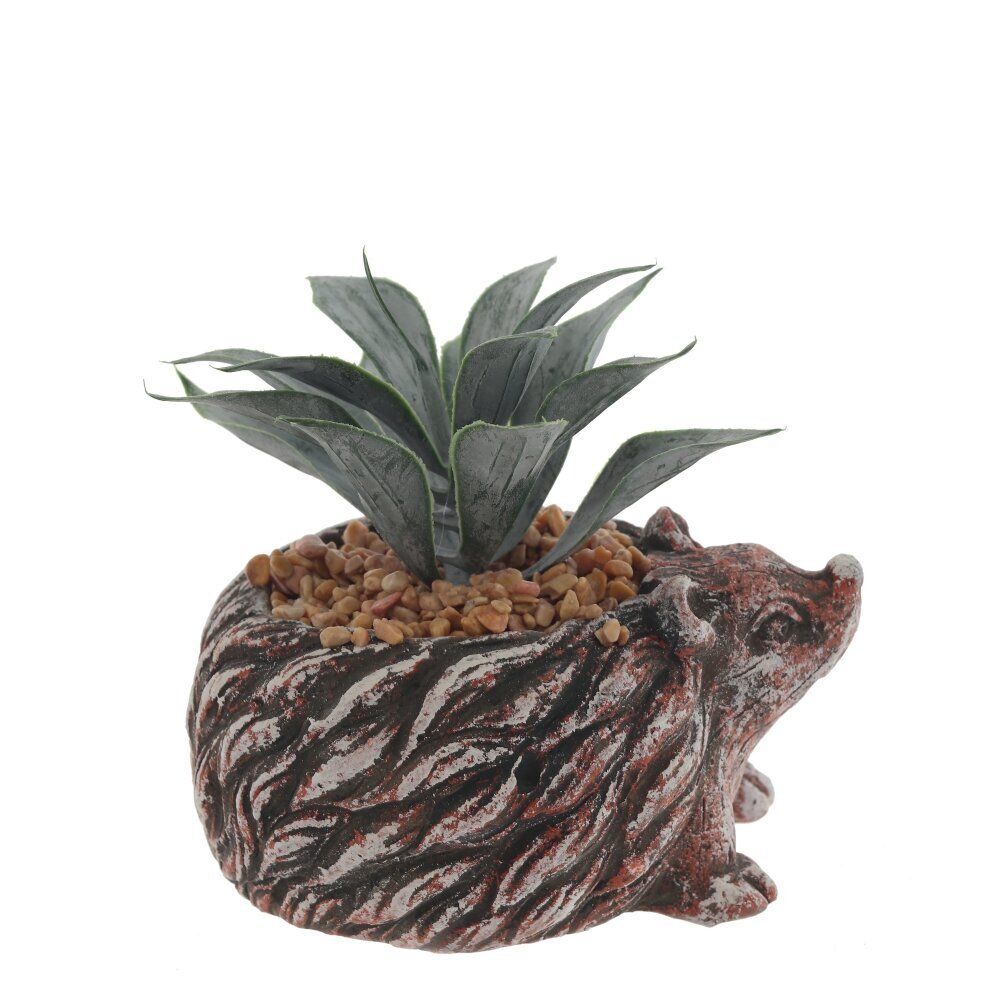 GAEM Цветочная композиция "Суккулент", L14 W12 H12 см, 4в.