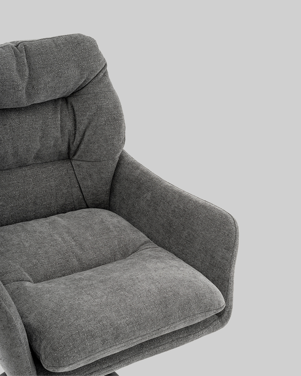 Стул Ральфио букле серый