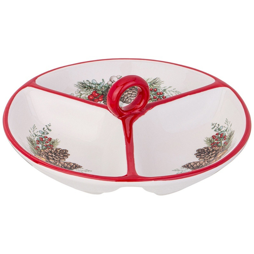 Менажница Agness CELEBRATION 4 секция, 22x7.7 см 358-2259