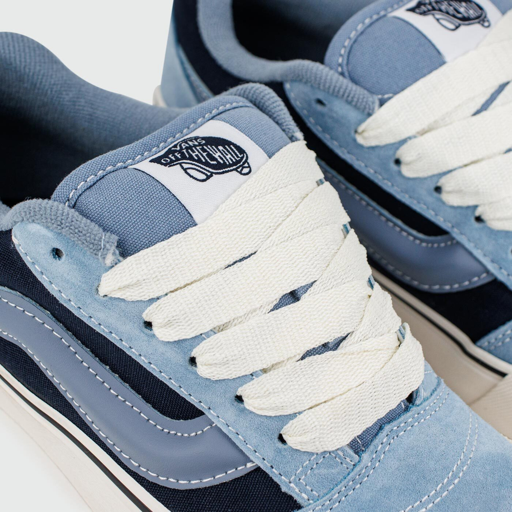 Кеды Vans Knu Skool Light Blue / White Wmns