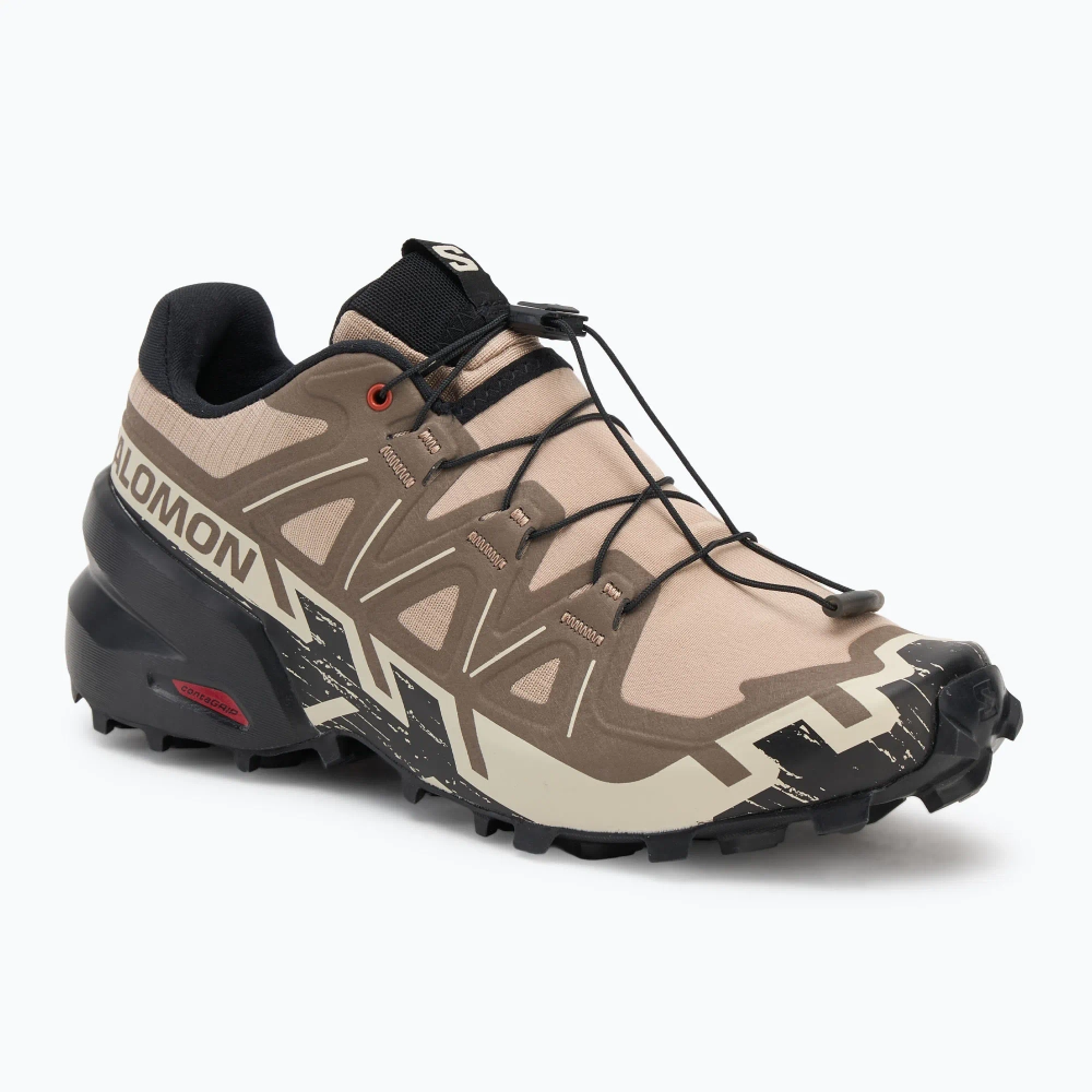 Кроссовки для бега Salomon Speedcross 6 natural/black/almond milk