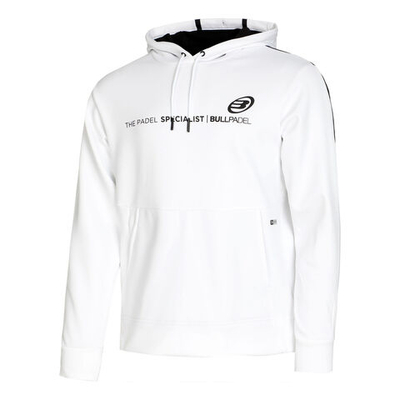 Мужская кофта теннисная Bullpadel Lipis Hoody Men - White