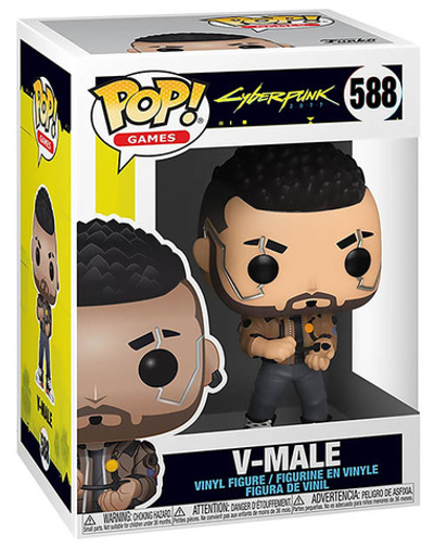 Фигурка Funko POP! Vinyl: Games: Cyberpunk 2077: V-male