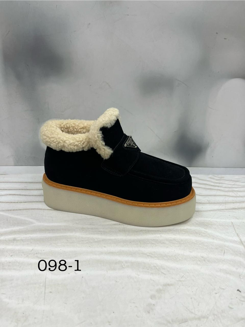 Ботинки зима нат. замша по 8 пар (36-41)р./ 098-1