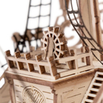 Корабль "Утренняя Звезда" (Lemmo). Красные паруса, Сборная модель, деревянный конструктор, 3D пазл, подарки, хобби, короблестроение, судомоделизм, алые паруса