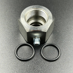 Гайка с тавотницей трубы струбцины (оси подъема)