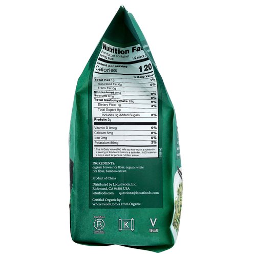 Lotus Foods, Organic Jade Pearl Rice Ramen™, 4 хлебца с лапшой, 283 г (10 унций)