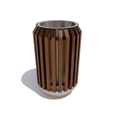 УРНА С БЕТОННЫМ ОСНОВАНИЕМ «БУЛЬВАР»