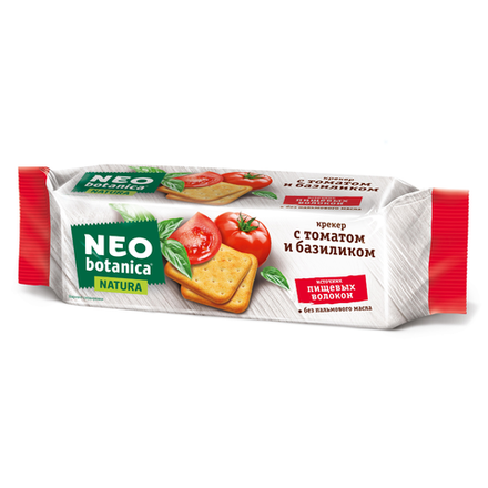 Крекер Neo Botanica с томатом и базиликом 175 гр