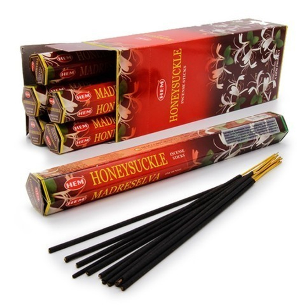 HEM Honeysuckle шестигранник Благовоние Жимолость