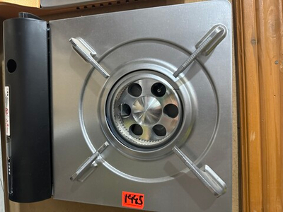 Печка портативная черная покраска