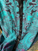 Шерстяной кардиган с шелком Roberto Cavalli, S