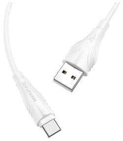 Шнур USB штА-Type-C 2А 1-метр Borofone BX18 Optima