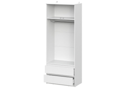 Шкаф двухстворчатый «Денвер» Белый