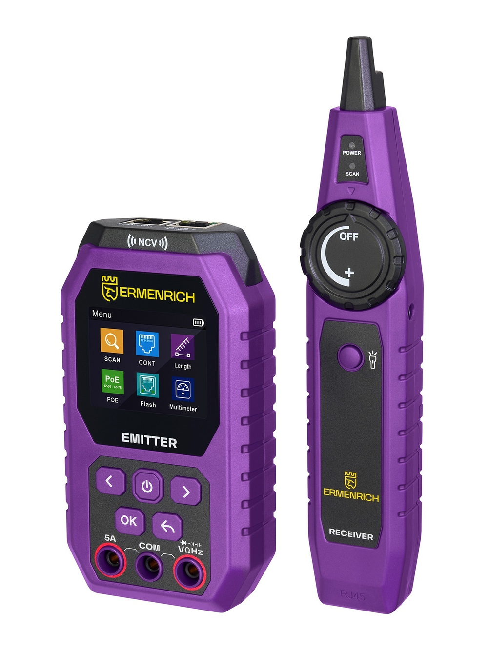 Кабельный тестер с мультиметром Ermenrich Ping SM75