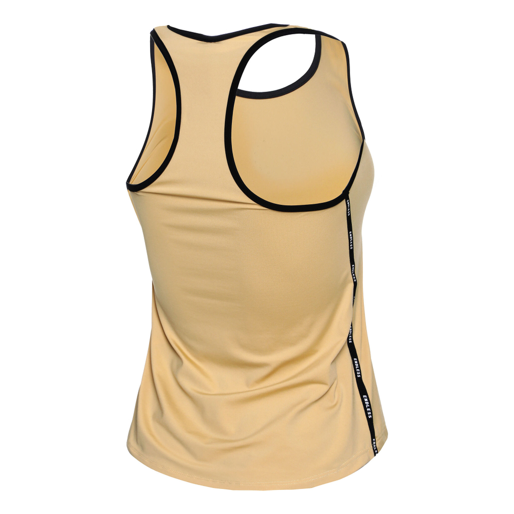 Женская теннисная майка Endless Elite Tank Top Women - Orange, Black