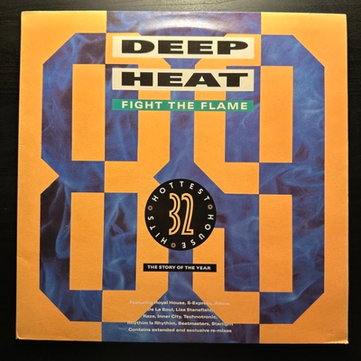 Сборник Deep Heat '89 - Fight The Flame 2LP (Англия 1989г.)