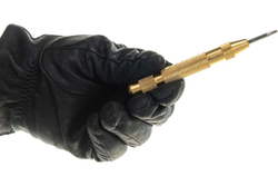 Автоматически усиленный кернер износостойкий наконечник из Cr-Mo стали группы А,59HRC,длина 125мм,2,4мм Зубр "ЭКСПЕРТ" 21420-12