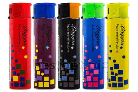 Пьезо ажигалки "Oney" PA-02(04)  Радуга 50шт*20/1000