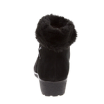 574401 Полусапожки женские черные