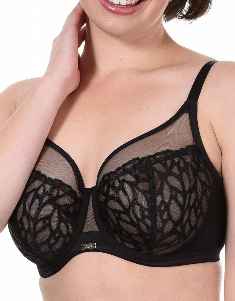 Бюстгальтер Monarch с мягкой чашкой (Размер: 75D) (Цвет: черный)