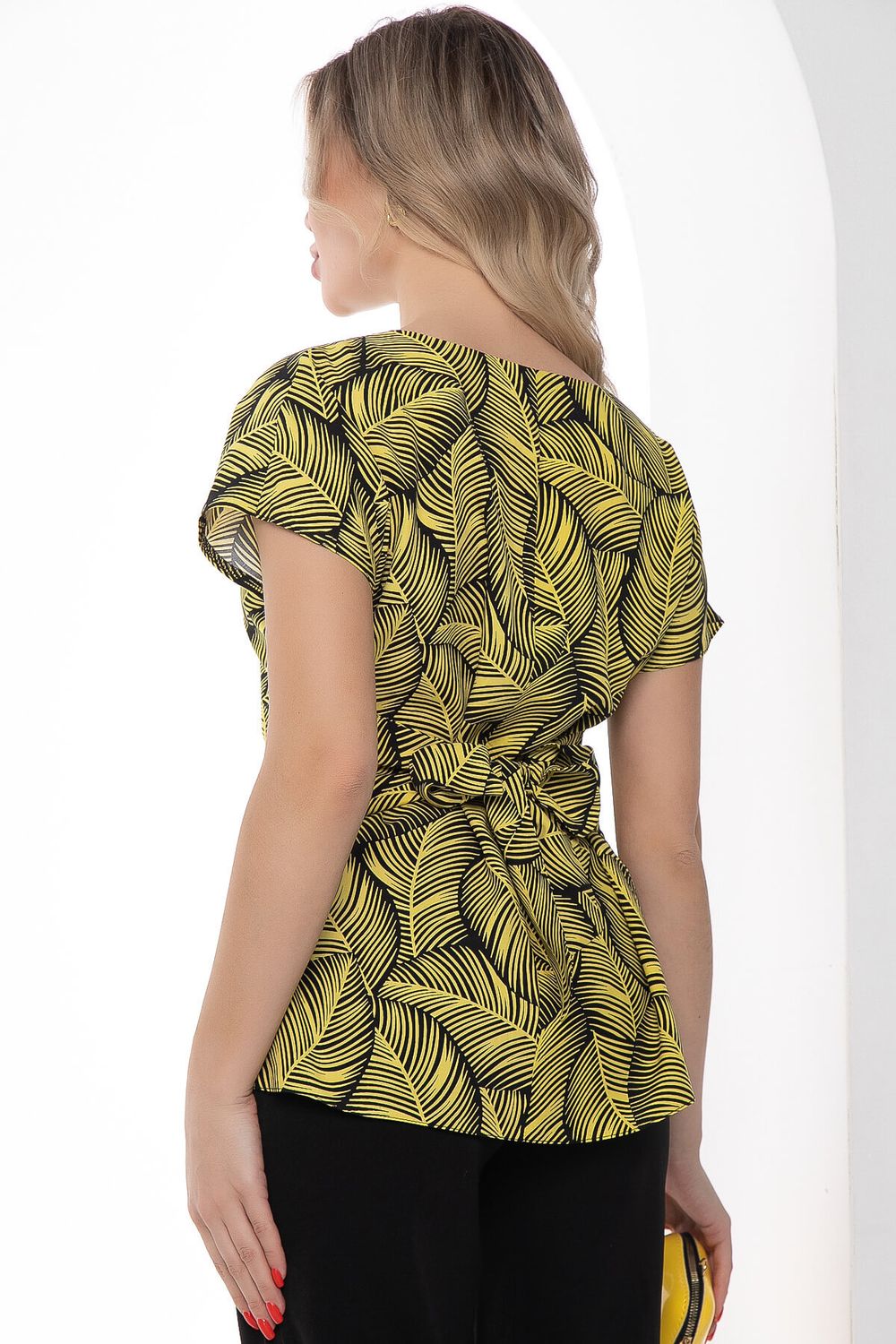 Блуза "Красотка" (желтая) Б10008 LT Collection