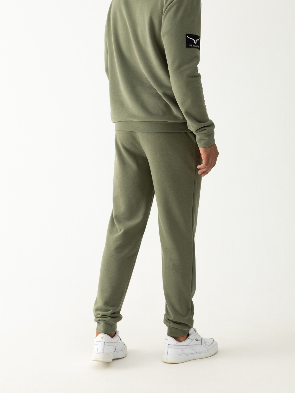 Костюм мужской спортивный (без начеса). Олива