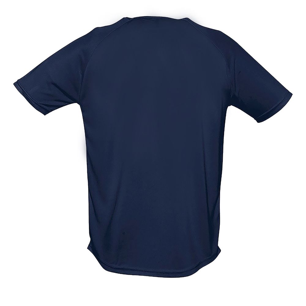 Футболка SPORTY, мужская, полиэстер 140. Синий  XXL