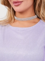 Платье вечернее блестящее