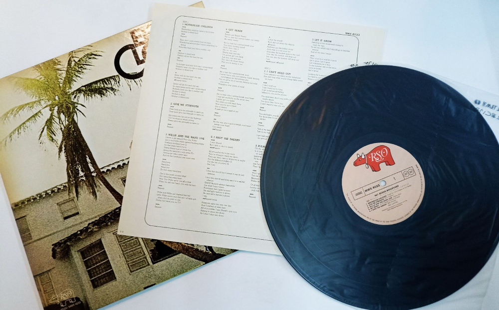 Винтажная виниловая пластинка LP Eric Clapton 461 Ocean Boulevard (Japan 1980)