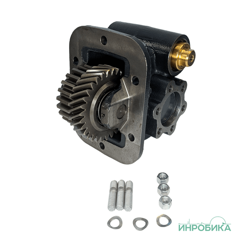 Коробка отбора мощности UNI для КПП JAC LC6T540B КАМАЗ "КОМПАС 9" 250 Нм с пневматическим включением 06003000132