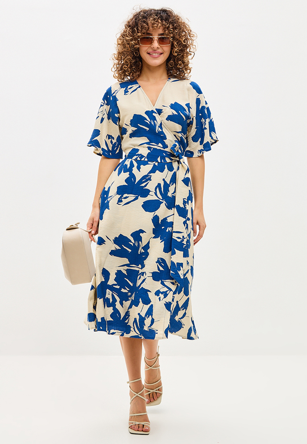 Платье на запах 