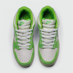 кроссовки Nike Dunk Low Green White Wmns