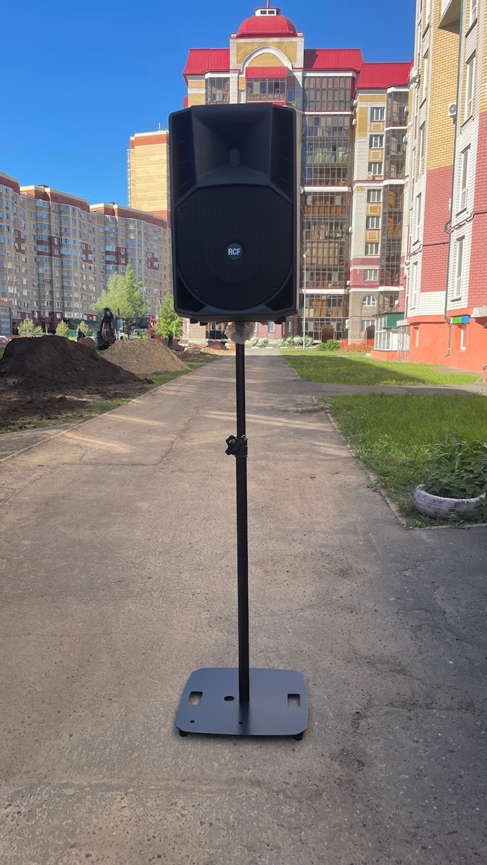 Стойка с основанием для световых приборов, АС, PL ECO (200 см)